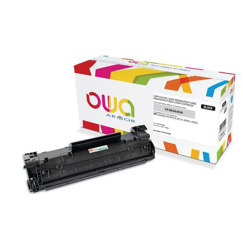 High-capacity toner compatible w. Brother TN2320 Black - OWA