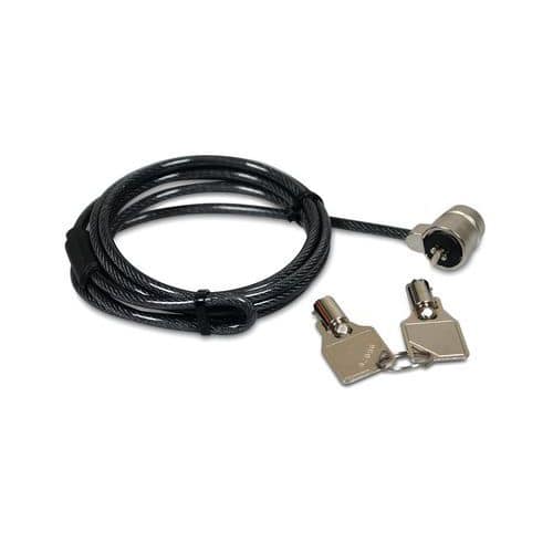 Keyed security cable - Port connect