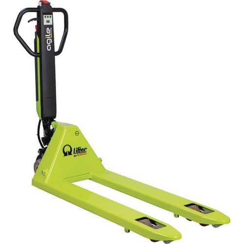 Semi-Electric Pallet Trucks - 1200kg Capacity - Pramac Hybrid Agile+