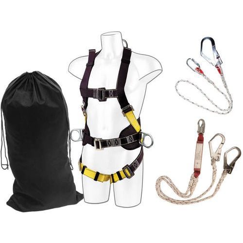 Construction Site Harness Kit - Single & Double Lanyard - Portwest UK