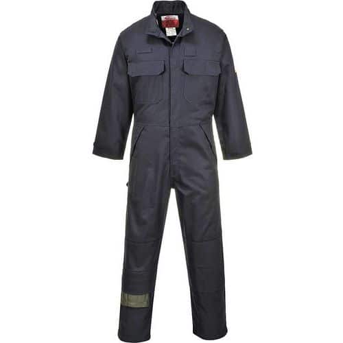 Dark Blue Resistant Boilersuit/Coverall - Small-4XL - FR80 Portwest UK