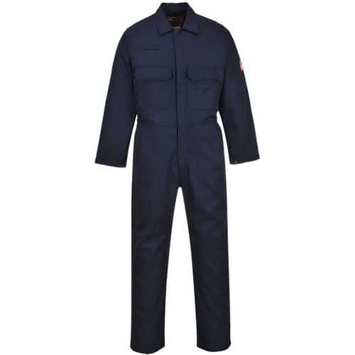 Dark Blue Welding Boilersuit/Coverall - Tall-Regular Fit - Portwest UK