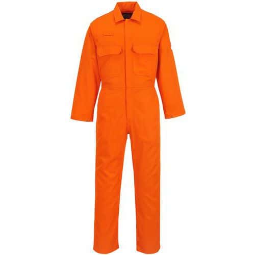 Orange Fire-Resistant Welding Boilersuit/Coveralls- S-4XL -Portwest UK