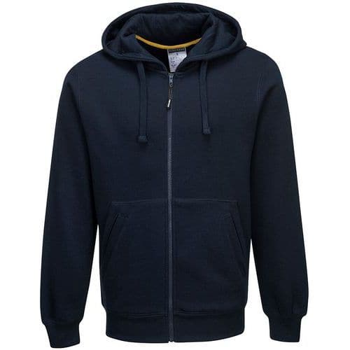 KS31 Nickel Zip Hooded Sweatshirt - Portwest