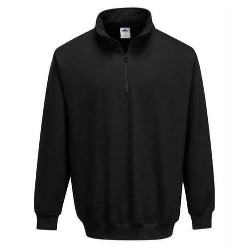 B309 Sorrento Zip Neck Sweatshirt - Portwest