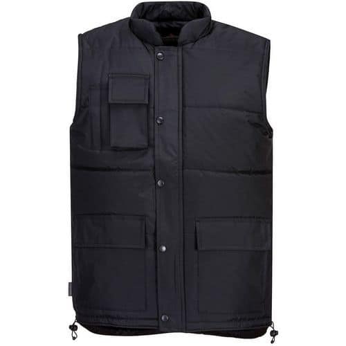 Black Water Resistant Bodywarmers/Gilets - XS-XXXL - Portwest UK