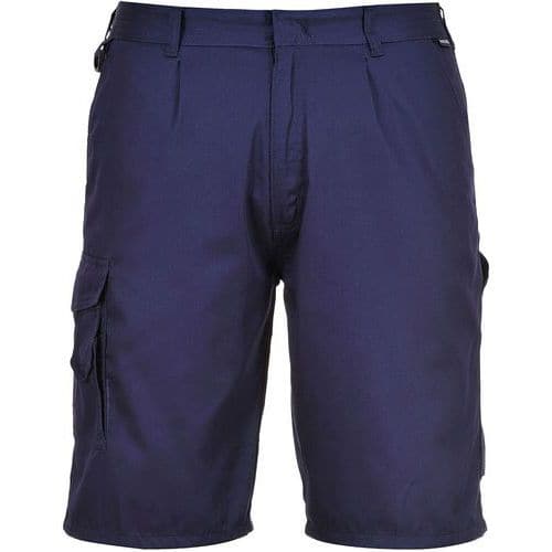 Navy Blue Combat/Bermuda Work Shorts - XS-4XL - Portwest UK