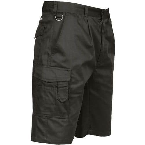 Black Combat/Bermuda Work Shorts - Small-XXL - Portwest UK