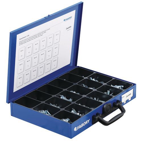 Case of hollow hex screws with countersunk heads - 1147-piece