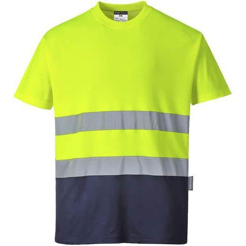 S173 Two Tone Short Sleeve T-Shirt - Portwest