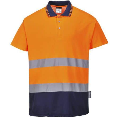 S174 High-Visibility Cotton Polo Shirt - Portwest