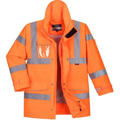 S590 High-Visibility Extreme Rain Jacket - Portwest