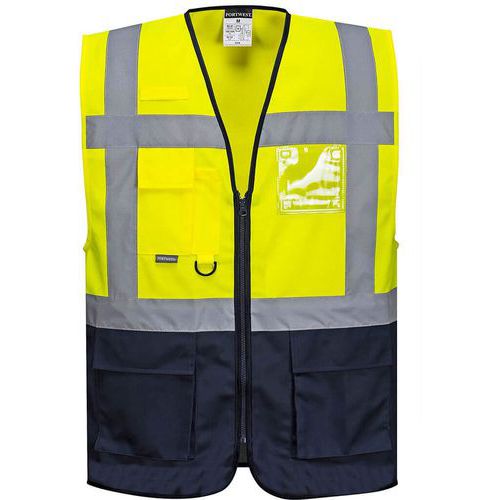 C476 Warsaw High-Visibility Executive Vest - Portwest