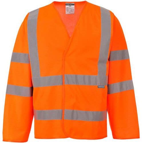 C473 High-Visibility Long-Sleeve Jacket - Portwest