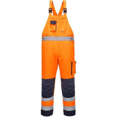 TX52 Dijon High-Visibility Work Bib and Brace - Portwest