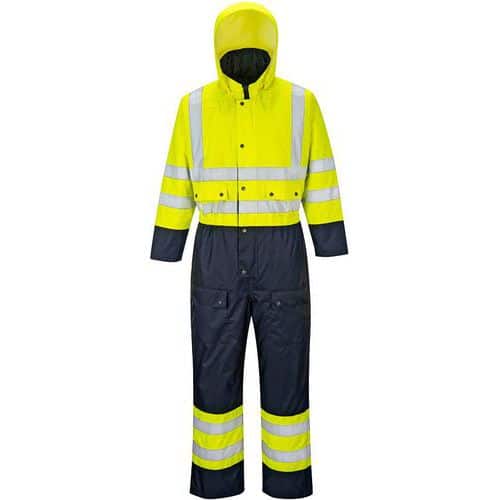 S485 High-Visibility Contrast Coverall - Portwest