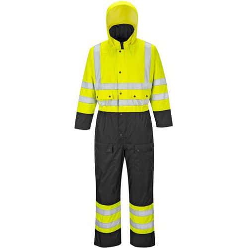 S485 High-Visibility Contrast Coverall - Portwest