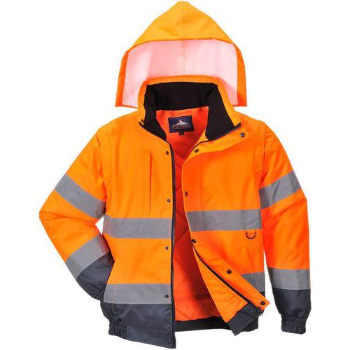 C468 High-Visibility 2-in-1 Bomber Jacket - Portwest