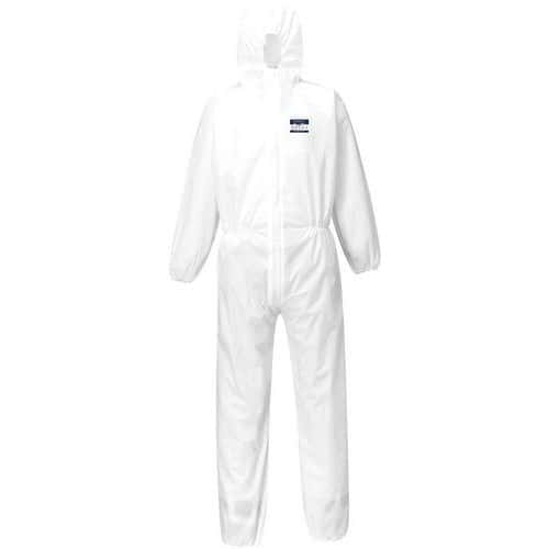 White Protective Coverall 5/6 Suit - Small To 4XL - Portwest BizTex