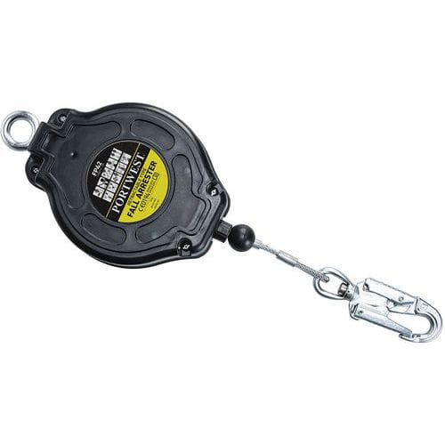 6M Retractable Fall Arrest Block - Black - FP42 Portwest UK