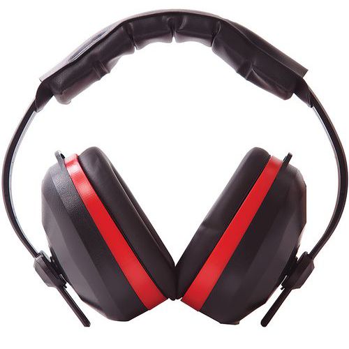 Black Ear Muffs/Defenders - Individually Bagged - PW43 Portwest UK