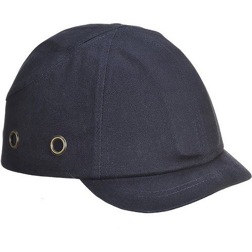 Bump PPE Cap/Hat - Short Visor - Black Or Blue - EN 812 - Portwest