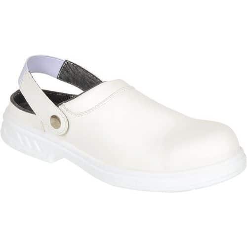 White Safety Clogs - Size 34-49 - Medical/Food Footwear - Portwest UK