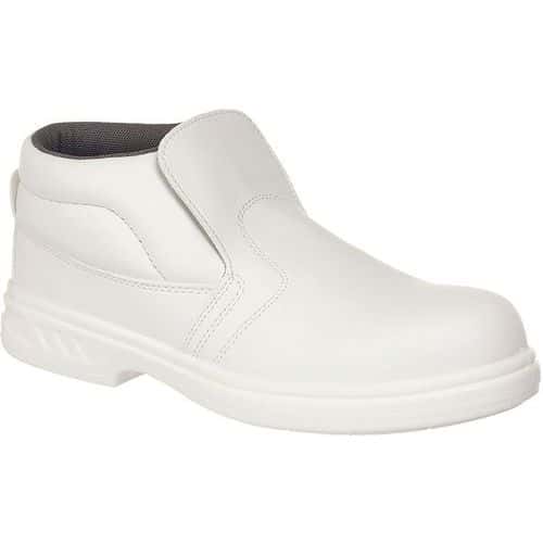 White Hygienic Unisex S2 ESD Slip-On Boot - Size 34-48 - Portwest UK