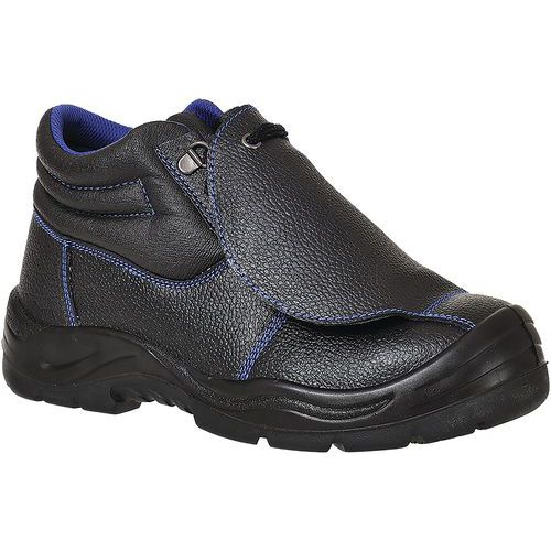 Black Unisex S3 ESD Metatarsal Safety Boots - Size 38-48 - Portwest UK