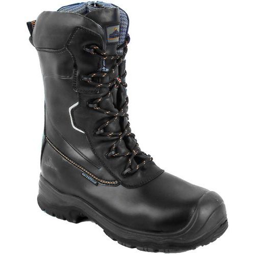 Black S3 Waterproof Oil/Gas 25cm Safety Boot - Size 38-48 -Portwest UK