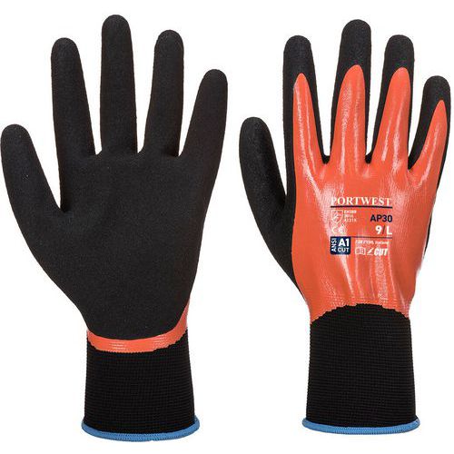 Fully Coated Nitrile Safety Gloves - Size 7-11 - Portwest UK