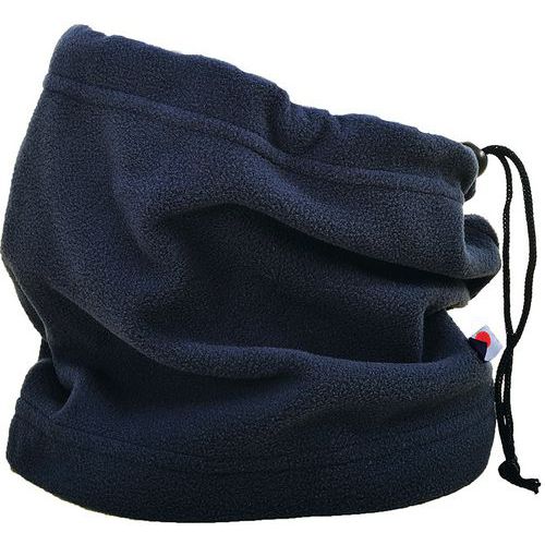 Snood - Dark Blue Or Black - Adjustable Fleece Neck Scarfs - Portwest