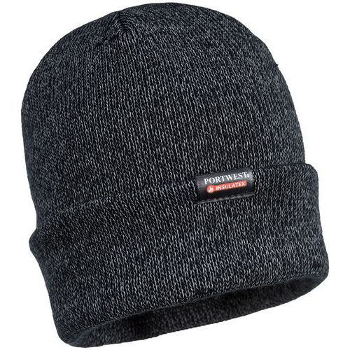 Beanie Reflective Knitted Caps - Blue Or Black - B026 Portwest UK