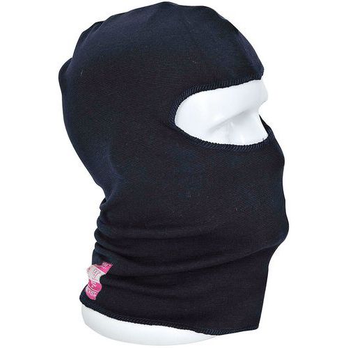 Flame Resistant Anti-Static Balaclavas - Black/Blue - Portwest UK