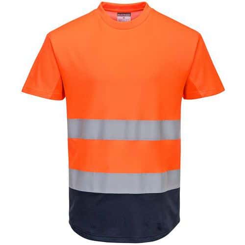 C395 High-Visibility Two Tone Mesh T-Shirt - Portwest