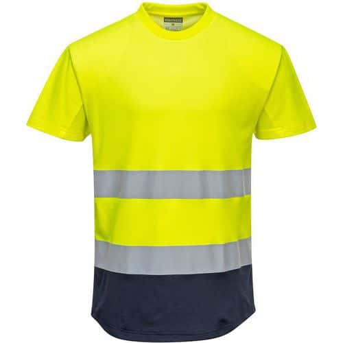 C395 High-Visibility Two Tone Mesh T-Shirt - Portwest