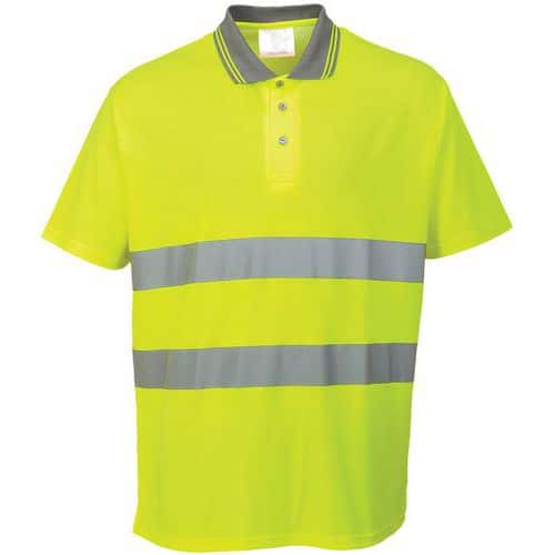 S171 High-Visibility Cotton Polo Shirt - Portwest