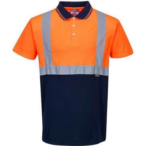 S479 High-Visibility Two-Tone Polo Shirt - Portwest