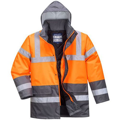 S467 High-Visibility Rain Jacket - Portwest