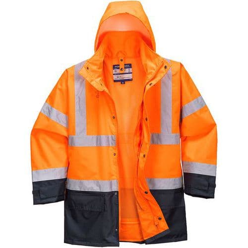 S768 High-Visibility 5-in-1 Executive Jacket - Portwest