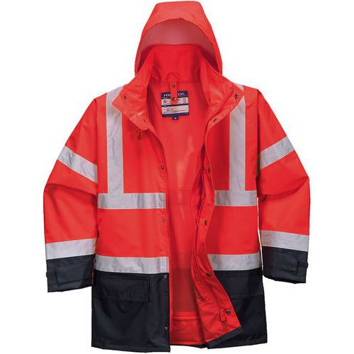 S768 High-Visibility 5-in-1 Executive Jacket - Portwest