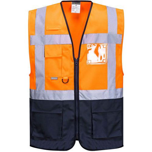 C476 Warsaw High-Visibility Executive Vest - Portwest