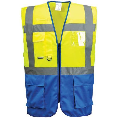 C476 Warsaw High-Visibility Executive Vest - Portwest