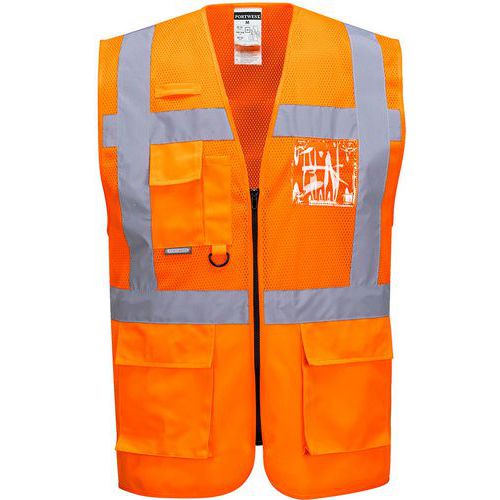 C496 Madrid High-Visibility Executive Vest - Portwest