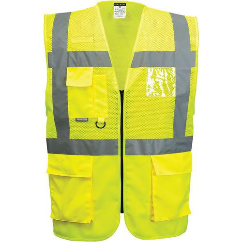 C496 Madrid High-Visibility Executive Vest - Portwest