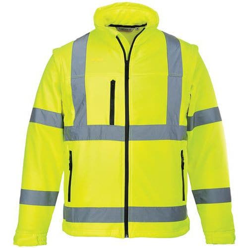 S428 High-Visibility Softshell Jacket - Portwest