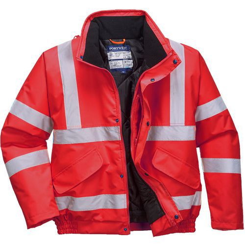 S463 High-Visibility Bomber Jacket - Portwest