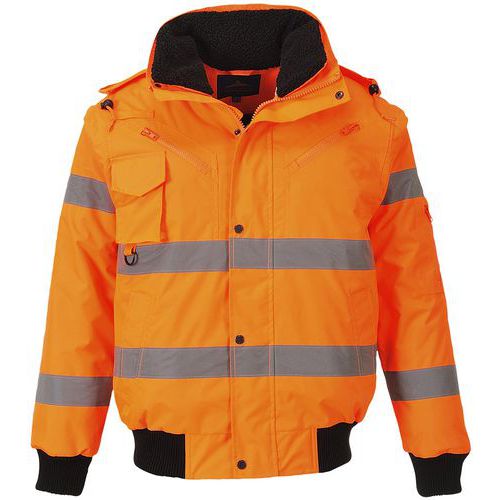 C467 High-Visibility 3-in-1 Bomber Jacket - Portwest