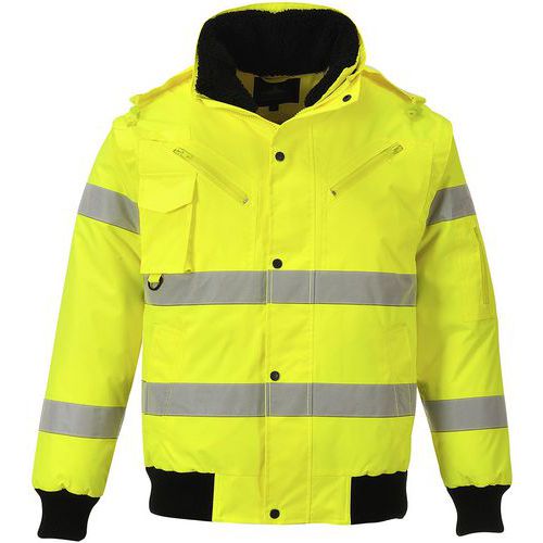 C467 High-Visibility 3-in-1 Bomber Jacket - Portwest