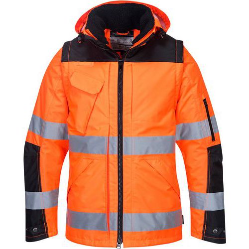 C469 Pro High-Visibility 3-in-1 Jacket - Portwest